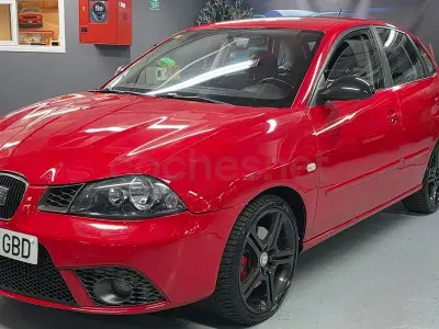 Usado Seat Ibiza FR 130 CV (95 kW) 2008 Rojo Berlina