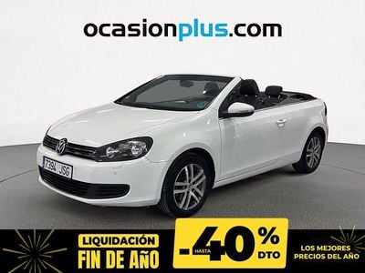 Blanco Usado 2012 VW Golf Cabriolet Descapotable | 11.250 € (Precio justo)