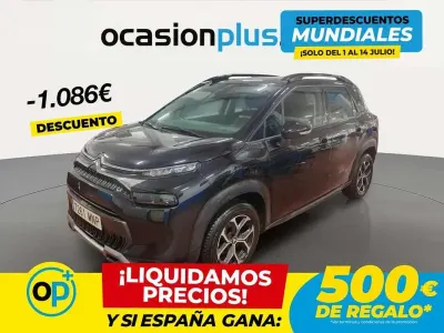 Usado Citroën C3 Aircross PureTech 110 CV (80 kW) 2024 Negro SUV