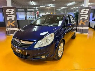 Usado Opel Corsa Enjoy 75 CV (55 kW) 2008 Azul Utilitario