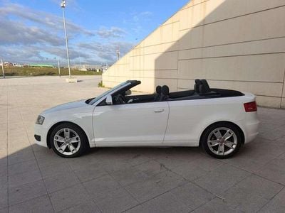 Usado Audi A3 Cabriolet Ambition 105 CV (77 kW) 2008 Blanco Descapotable