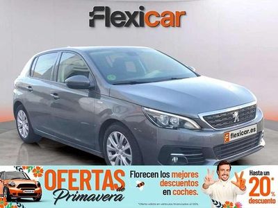 Usado Peugeot 308 Access 110 CV (80 kW) 2020 Azul Utilitario