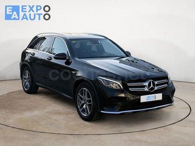 Usado Mercedes GLC220 170 CV (125 kW) 2018 Negro SUV