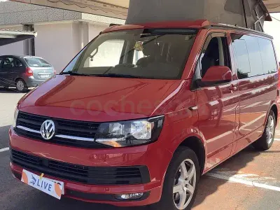 Usado VW California Beach 204 CV (150 kW) 2016 Rojo Van