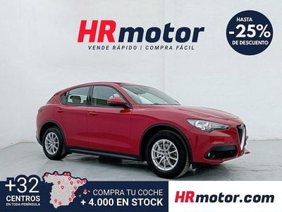 Usado Alfa Romeo Stelvio Business 160 CV (117 kW) 2019 Rojo SUV