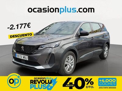 Usado Peugeot 5008 Active 136 CV (100 kW) 2024 Gris SUV