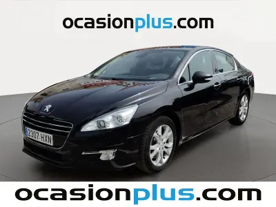 Usado Peugeot 508 Allure 140 CV (102 kW) 2014 Negro Berlina