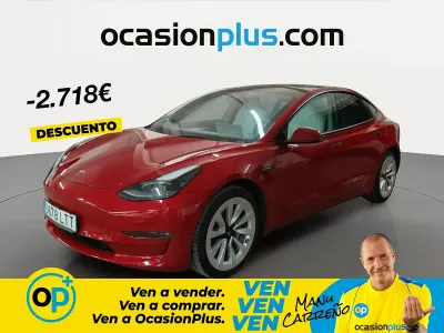 Usado Tesla Model 3 366 kW (498 CV) 2021 Rojo Berlina