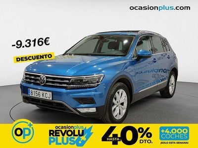 Usado VW Tiguan Sportline 180 CV (132 kW) 2017 Azul SUV