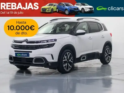 Usado Citroën C5 Aircross Shine 131 CV (96 kW) 2022 Blanco SUV