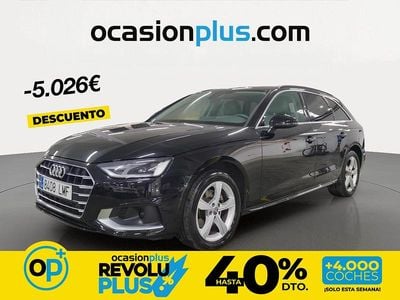Usado Audi A4 Advanced Plus 150 CV (110 kW) 2021 Negro Familiar
