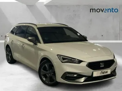 Usado Seat Leon FR 110 CV (80 kW) 2023 Blanco Familiar