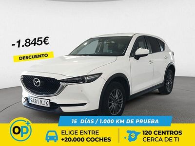 Usado Mazda CX-5 150 CV (110 kW) 2018 Blanco SUV