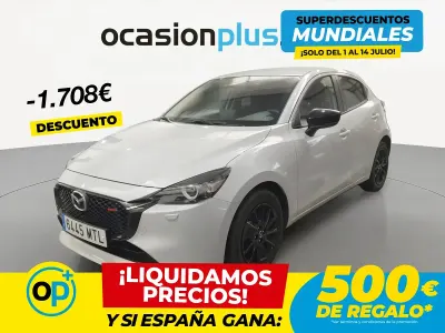 Usado Mazda 2 Homura-Line 90 CV (66 kW) 2024 Blanco Utilitario