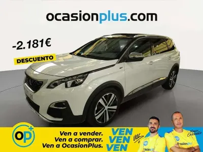 Usado Peugeot 5008 GT 181 CV (133 kW) 2019 Blanco SUV