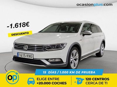 Usado VW Passat Alltrack 190 CV (139 kW) 2018 Blanco Familiar
