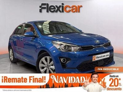 Azul Usado 2021 Kia Rio Berlina | 14.490 € (Un poco caro)