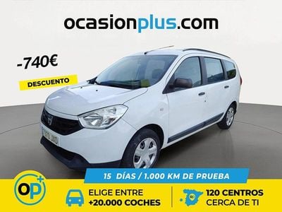 Usado Dacia Lodgy Ambiance 102 CV (75 kW) 2017 Blanco Monovolumen
