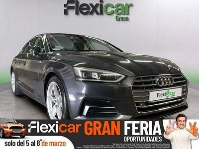 Usado Audi A5 Sportback 150 CV (110 kW) 2018 Gris Utilitario