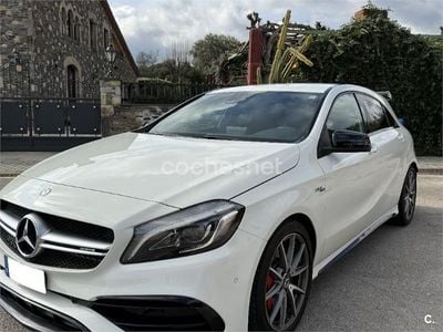 Usado Mercedes A45 AMG 381 CV (280 kW) 2016 Blanco Berlina