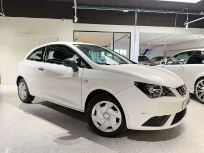 Usado Seat Ibiza SC Reference 69 CV (50 kW) 2012 Blanco Utilitario