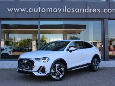 Usado Audi Q3 Sportback S-Line 150 CV (110 kW) 2022 Blanco SUV