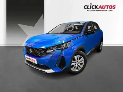 Usado Peugeot 3008 Active 131 CV (96 kW) 2022 Azul SUV