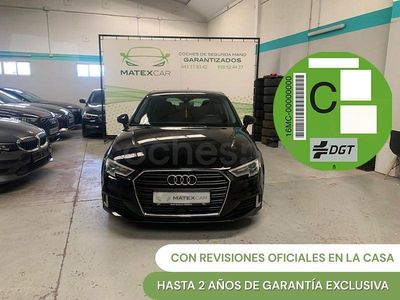 Usado Audi A3 150 CV (110 kW) 2020 Negro Berlina