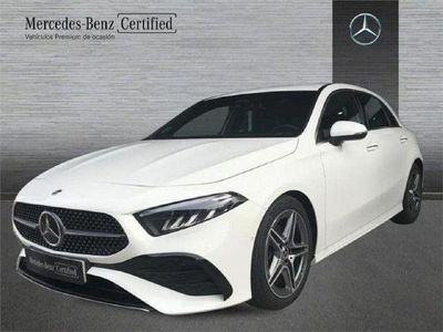 Usado Mercedes A200 AMG line 150 CV (110 kW) 2024 Blanco polar Berlina