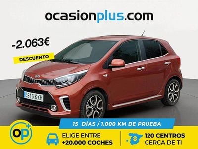 Usado Kia Picanto GT-Line 67 CV (49 kW) 2019 Naranja Utilitario