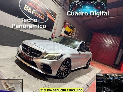 Usado Mercedes C220 194 CV (142 kW) 2019 Gris / plata Berlina