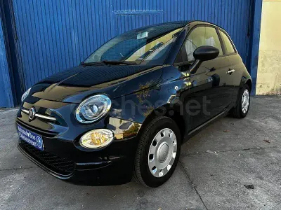Usado Fiat 500 Lounge 69 CV (50 kW) 2015 Negro Berlina