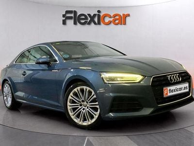 Usado Audi A5 Advanced Plus 190 CV (139 kW) 2018 Gris Coupe