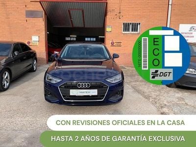 Usado Audi A4 Advanced Plus 136 CV (100 kW) 2020 Azul Berlina