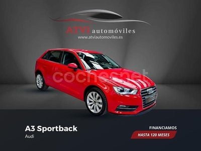 Rojo Usado 2014 Audi A3 Ambiente Berlina | 13.890 € (Un poco caro)