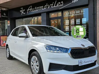 Brugt Skoda Fabia Ambition 80 HK (58 kW) 2023 Hvid Hatchback