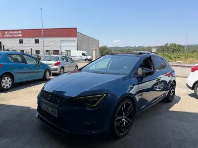 Usado Seat Leon FR 184 CV (135 kW) 2016 Azul Berlina