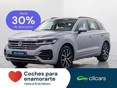 Usado VW Touareg R-line 286 CV (210 kW) 2020 Plateado SUV