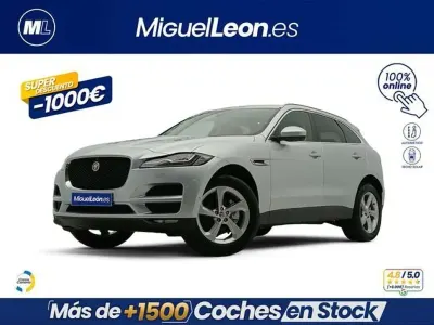 Usado Jaguar F-Pace Prestige 250 CV (183 kW) 2018 Gris SUV