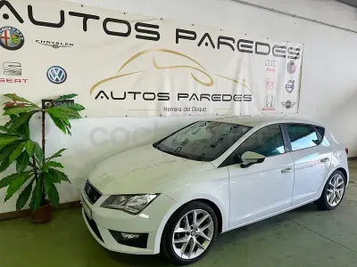 Usado Seat Leon FR 150 CV (110 kW) 2016 Blanco Berlina