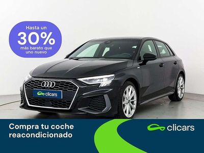 Usado Audi A3 Sportback S-Line 116 CV (85 kW) 2021 Negro Utilitario