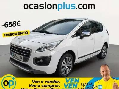 Usado Peugeot 3008 Style 131 CV (96 kW) 2016 Blanco Monovolumen