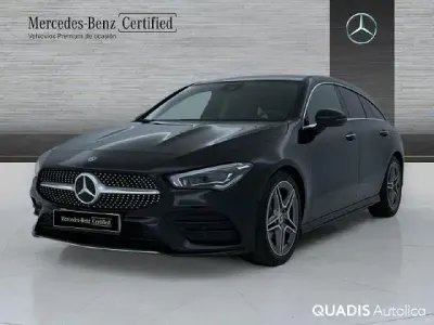 Usado Mercedes CLA200 Shooting Brake 163 CV (119 kW) 2022 Negro cosmos Familiar