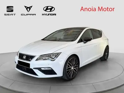 Usado Seat Leon FR 129 CV (94 kW) 2018 Blanco Utilitario