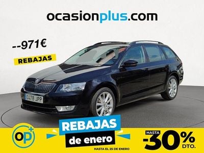 Negro Usado 2016 Skoda Octavia Ambition Familiar | 12.871 € (Precio justo)