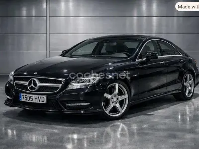 Usado Mercedes CLS350 265 CV (194 kW) 2011 Negro Coupe