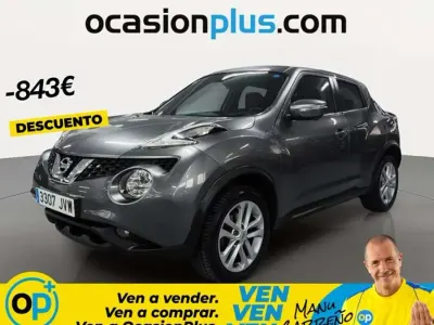 Usado Nissan Juke N-Connecta 117 CV (86 kW) 2016 Gris SUV