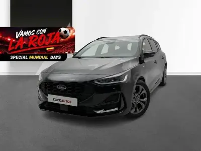 Usado Ford Focus ST-Line 125 CV (91 kW) 2024 Negro Familiar