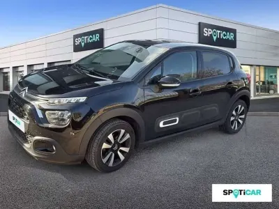 Usado Citroën C3 PureTech 83 CV (61 kW) 2024 Negro Berlina
