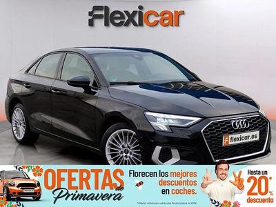 Usado Audi A3 150 CV (110 kW) 2021 Negro Berlina